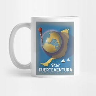 visit Fuerteventura Vintage travel poster Mug